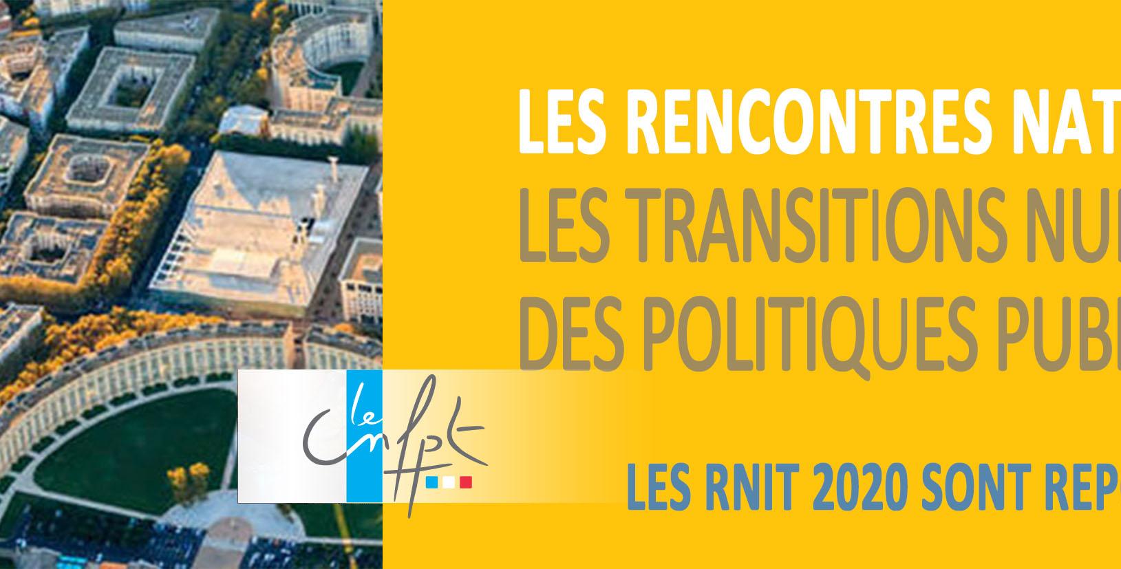 Les Rencontres Nationales de l'Ingénierie Territoriale (RNIT) 2020