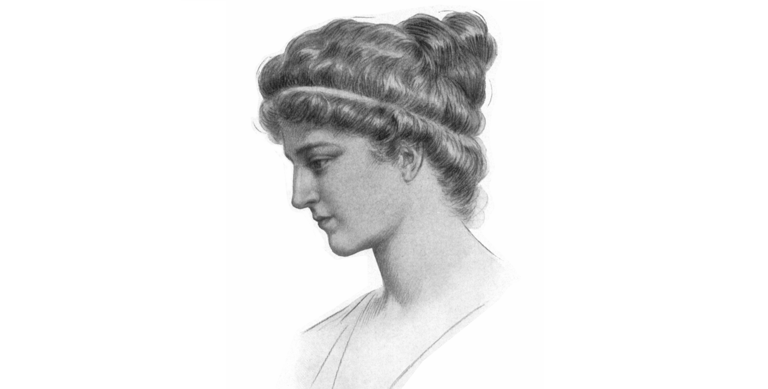 Portrait d'Hypatie d'Alexandrie, par Jules Maurice Gaspard