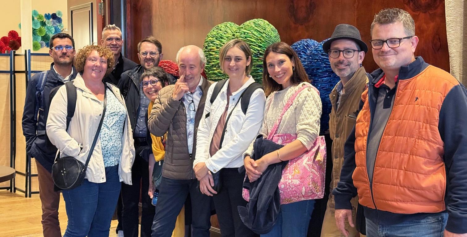 Stagiaires du cycle supérieur des ressources humaines dans l'entreprise Norsys