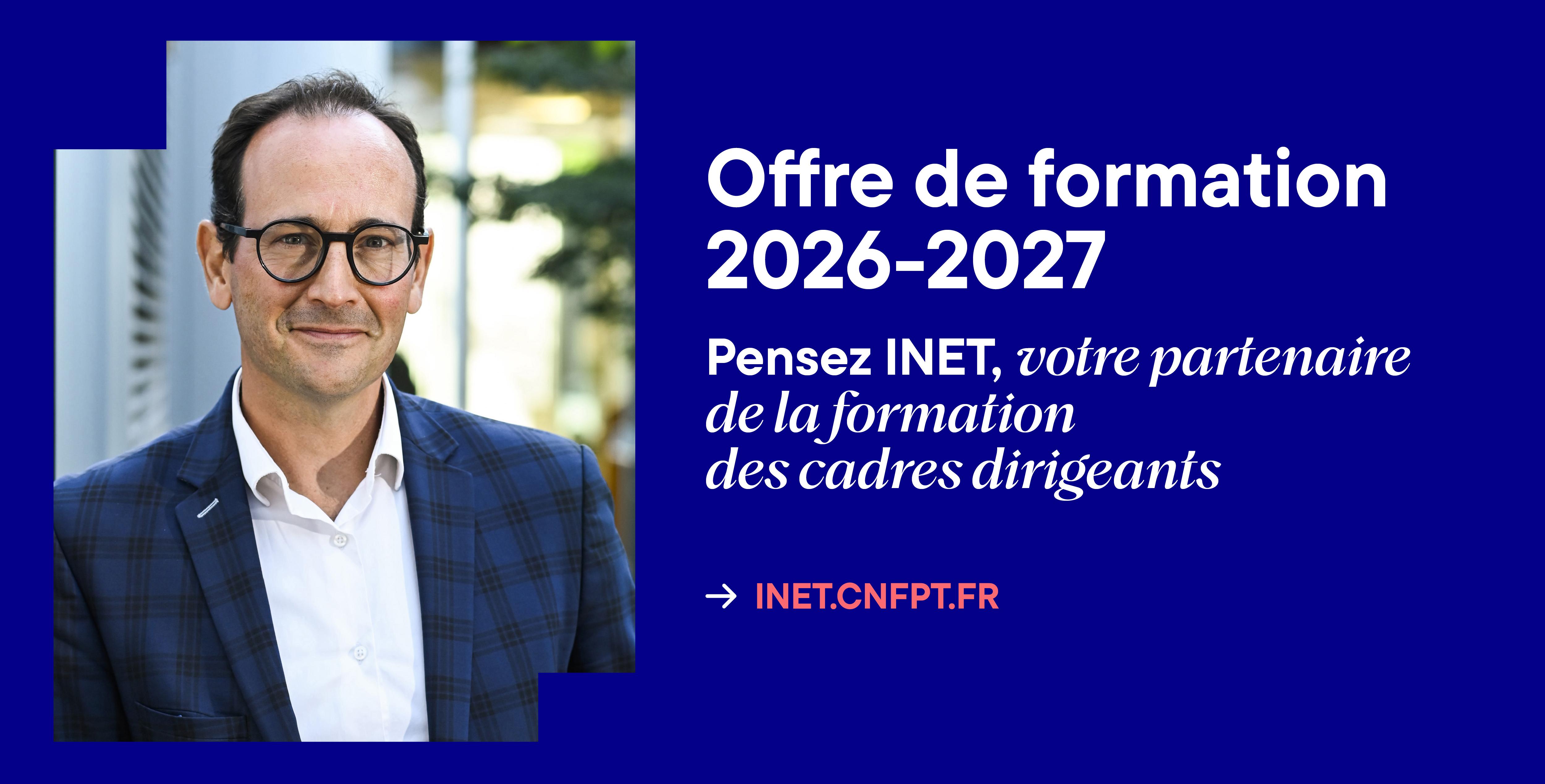 Nicolas Magalon, cadre dirigeant territorial et ancien stagiaire INET